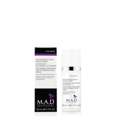 Crème hydratante quotidienne anti-rides – M.A.D Skincare Anti Wrinkle Daily Moisturizer – 50 ml